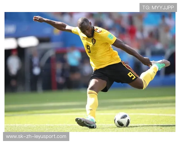 卢卡库禁区外突然起脚,力量型进攻让比利时气势上扬